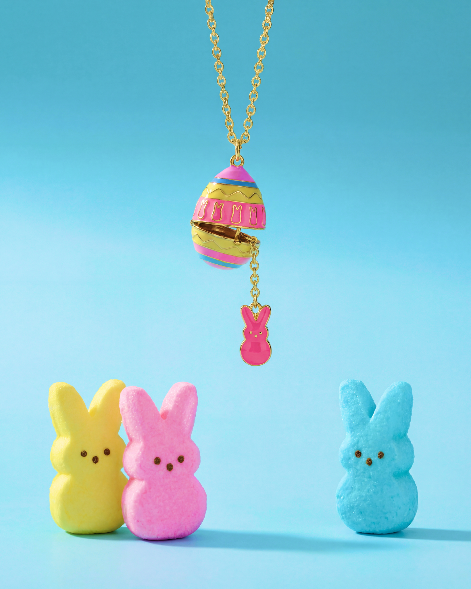 PEEPS® Easter Egg Pendant Necklace Gold | Alex and Ani