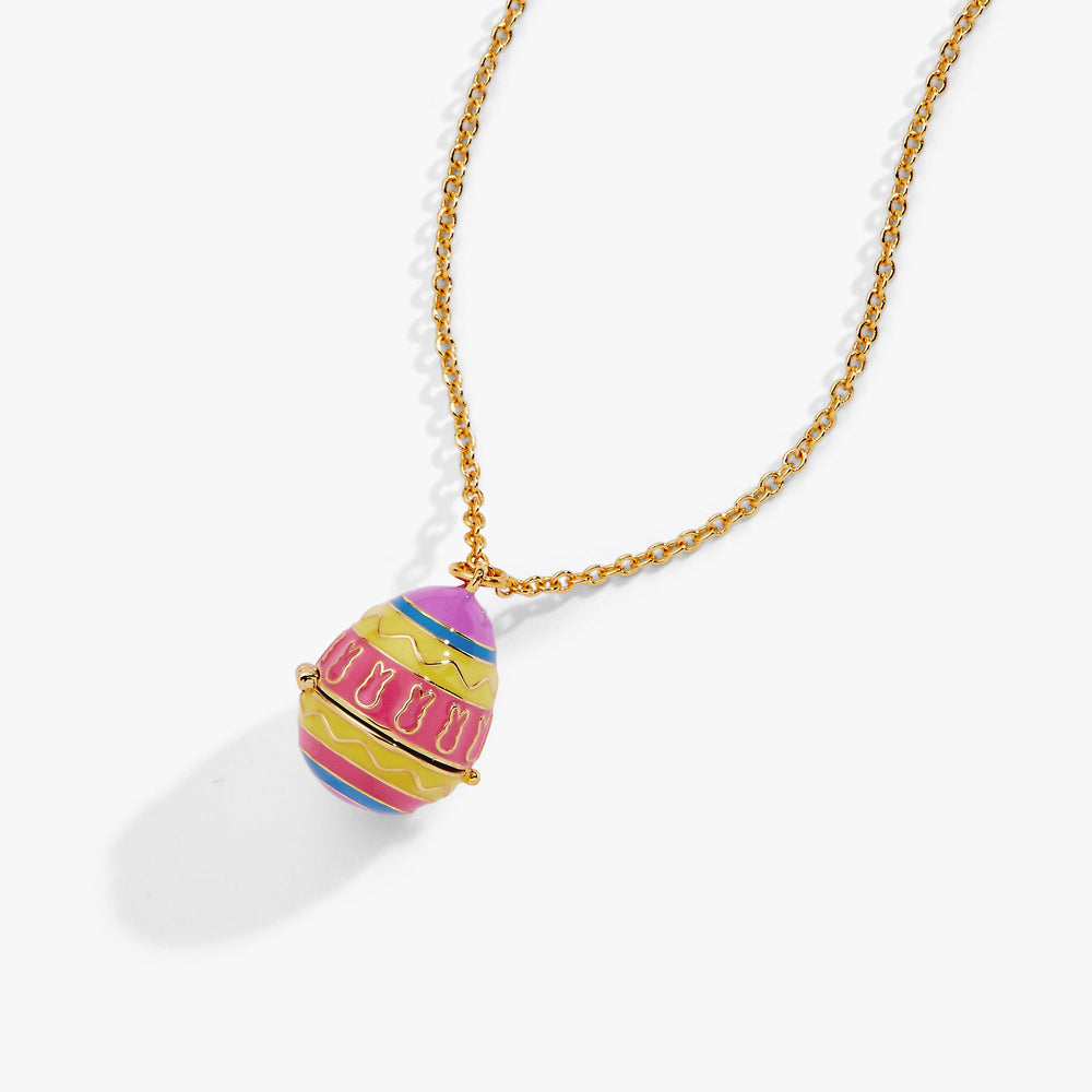 PEEPS® Easter Egg Pendant Necklace Gold | Alex and Ani