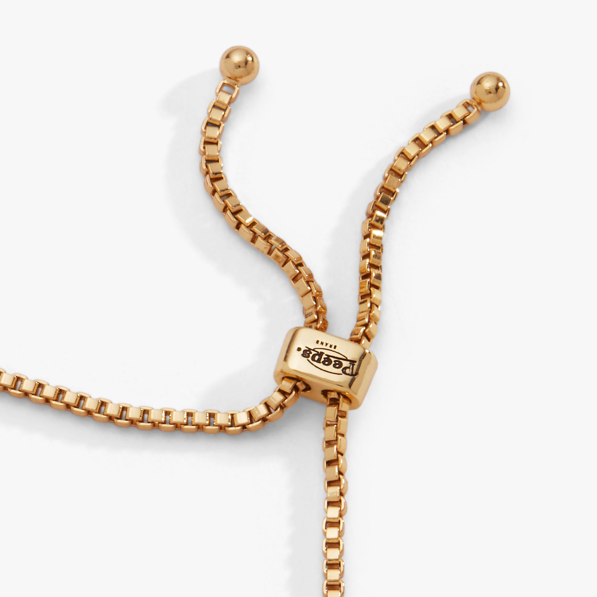 PEEPS® Chick Bolo Bracelet Gold | Alex and Ani