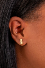 PEEPS® Bunny and Chick Stud Earrings Gold | Alex and Ani