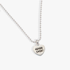 Sweet Hearts Tough Questions-neck be mine Silver | Alex and Ani