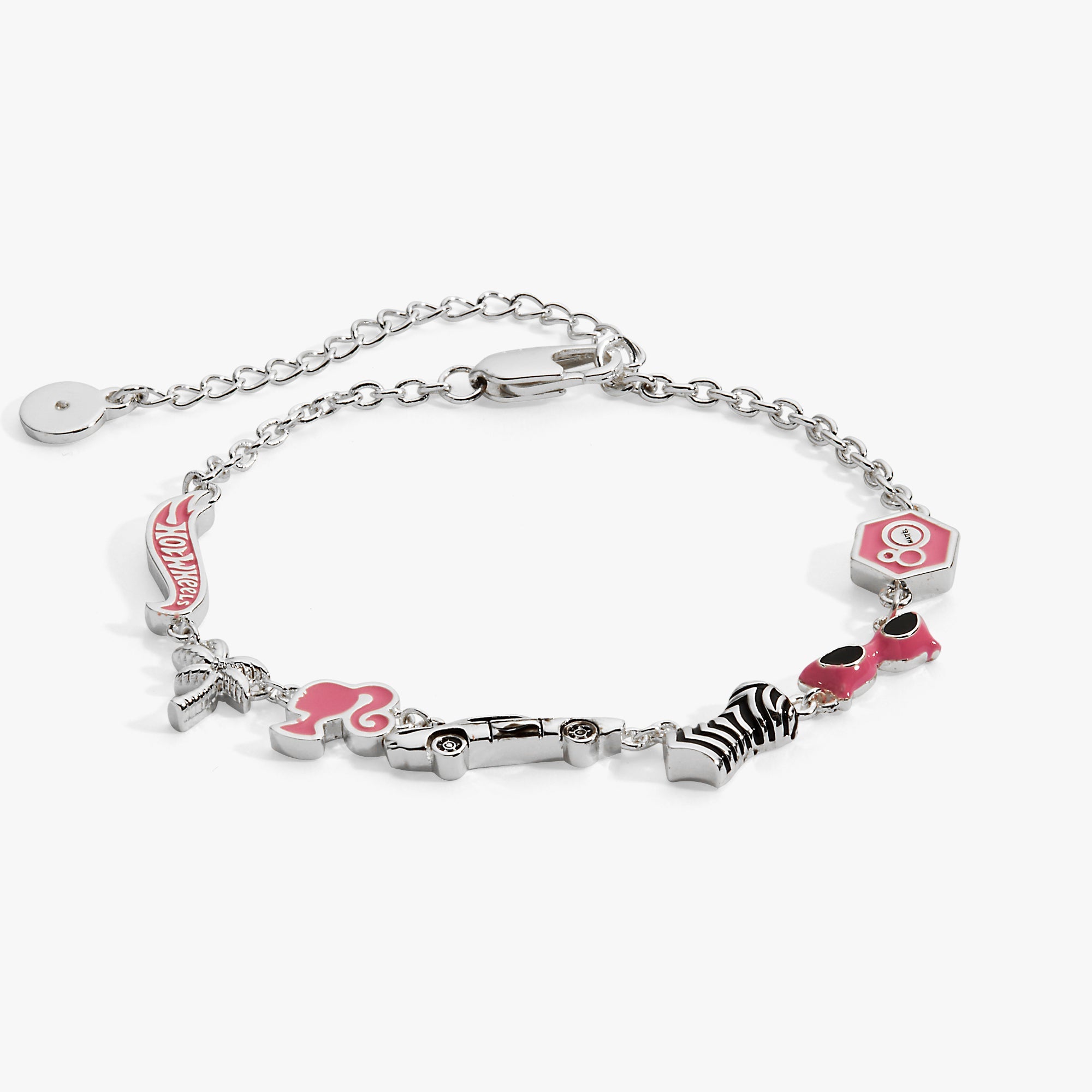 Mattel® 80th Barbie™ x Hot Wheels® Bracelet Silver | Alex and Ani