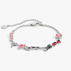 Mattel® 80th Barbie™ x Hot Wheels® Bracelet Silver | Alex and Ani