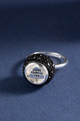 Magic 8 Ball™ Studs Silver | Alex and Ani