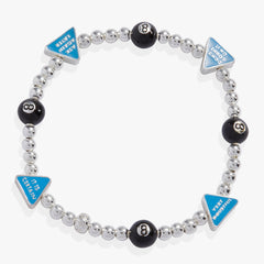 Magic 8 Ball™ Stretch Bracelet Silver | Alex and Ani