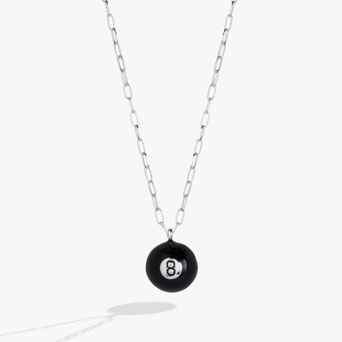 Magic 8 Ball™ Spinner Pendant Silver | Alex and Ani