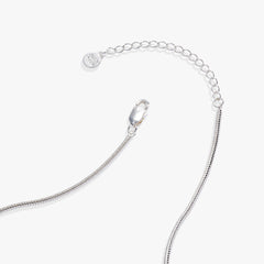 Magic 8 Ball™ Slider Charm Necklace Silver | Alex and Ani
