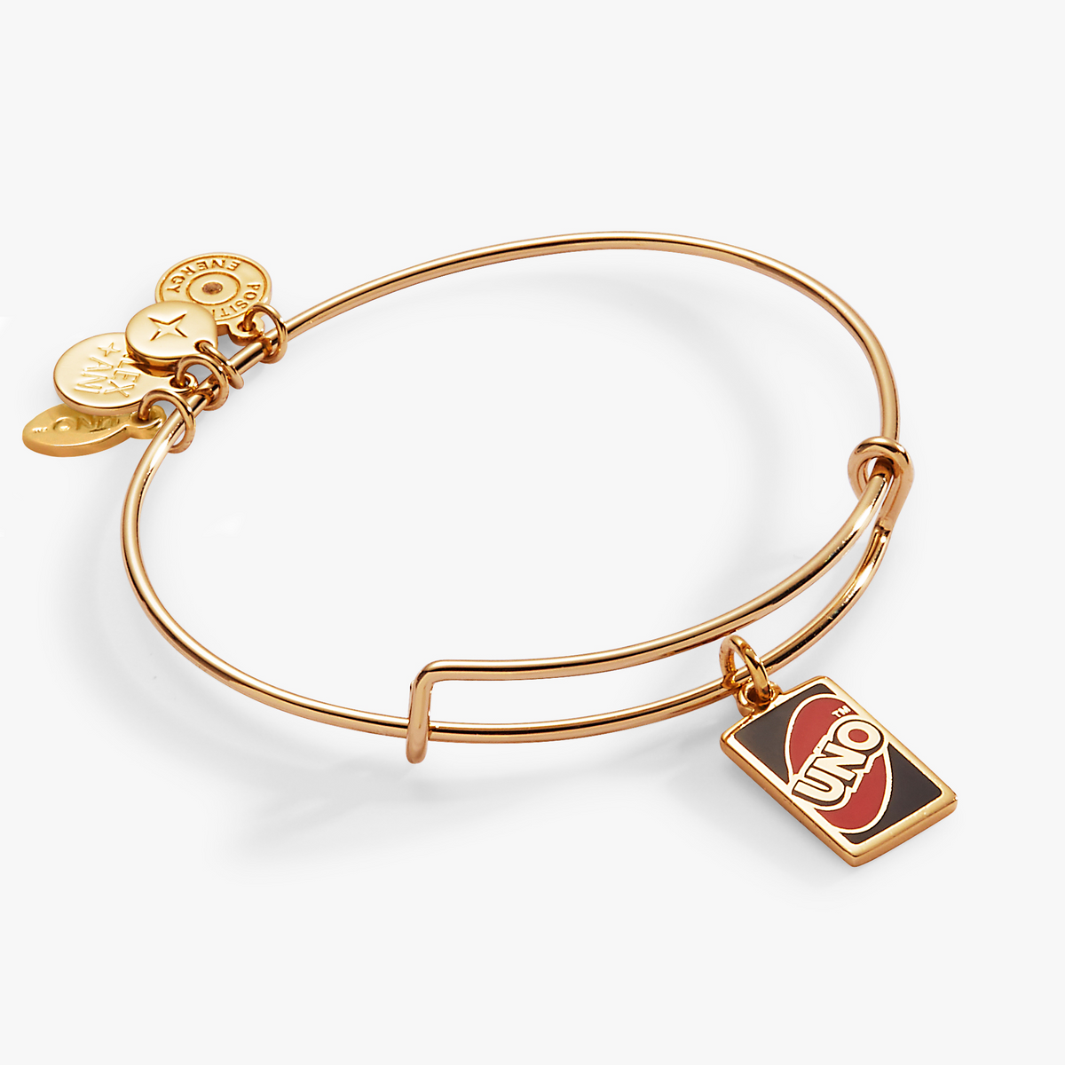 UNO™ Charm Bangle Gold | Alex and Ani