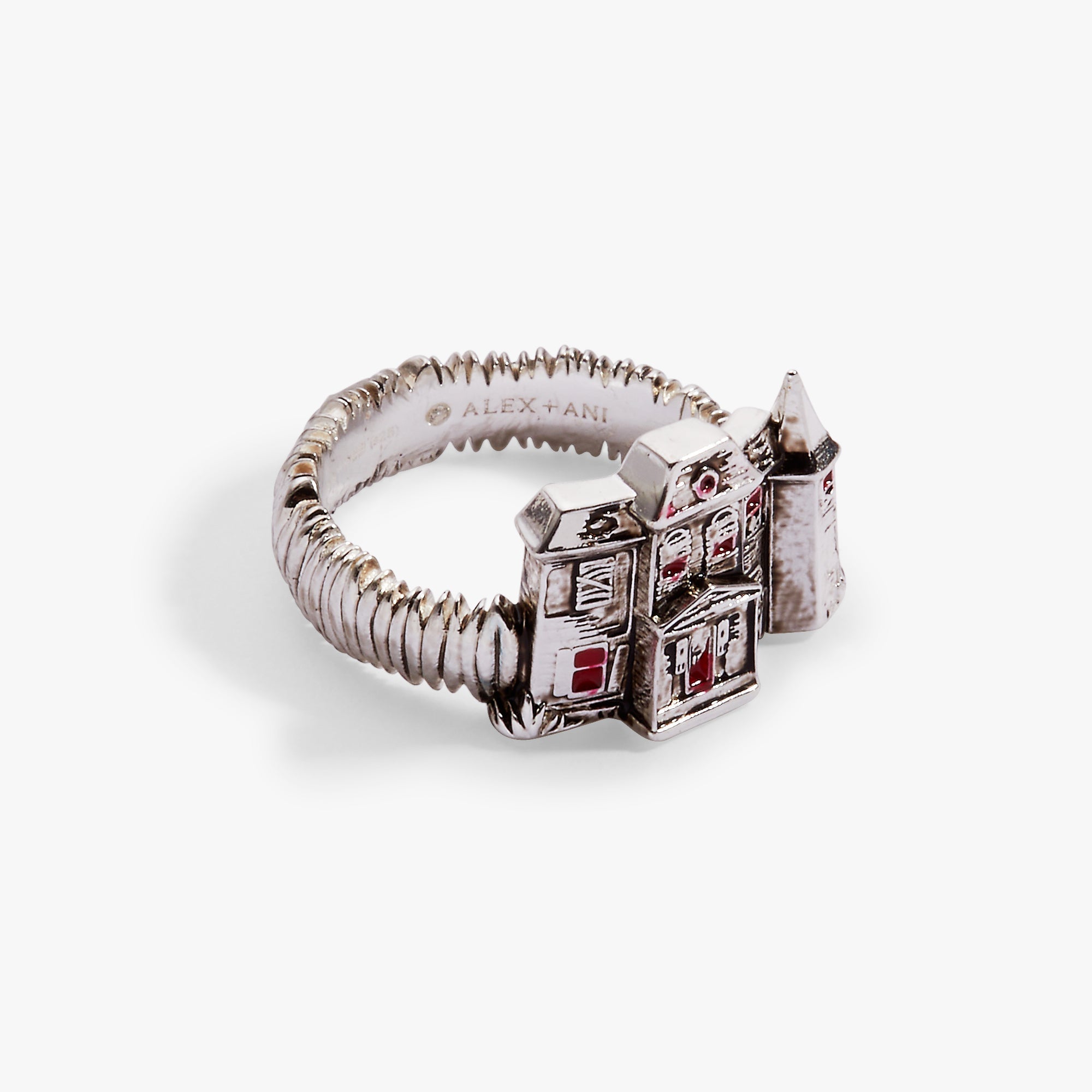 Welcome to Derry™ Neibolt House Ring Silver | Alex and Ani