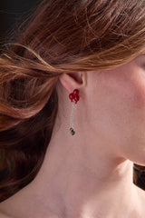 Welcome to Derry™ Statement Earring Silver | Alex and Ani
