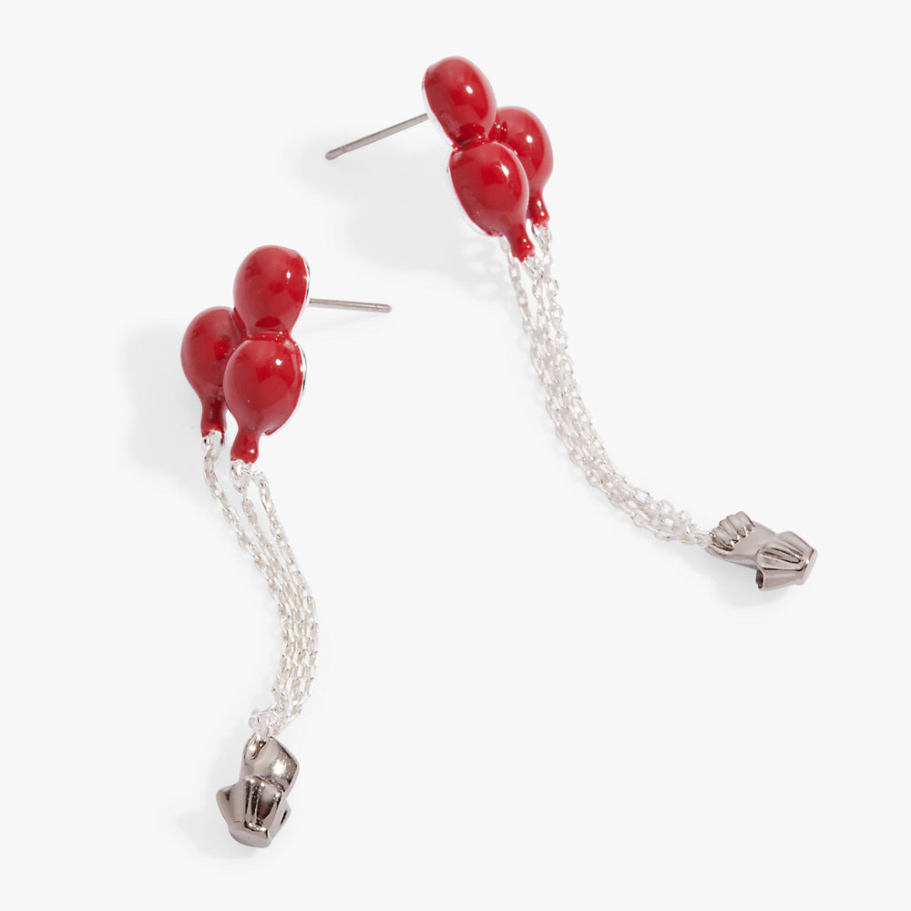 Welcome to Derry™ Statement Earring Silver | Alex and Ani
