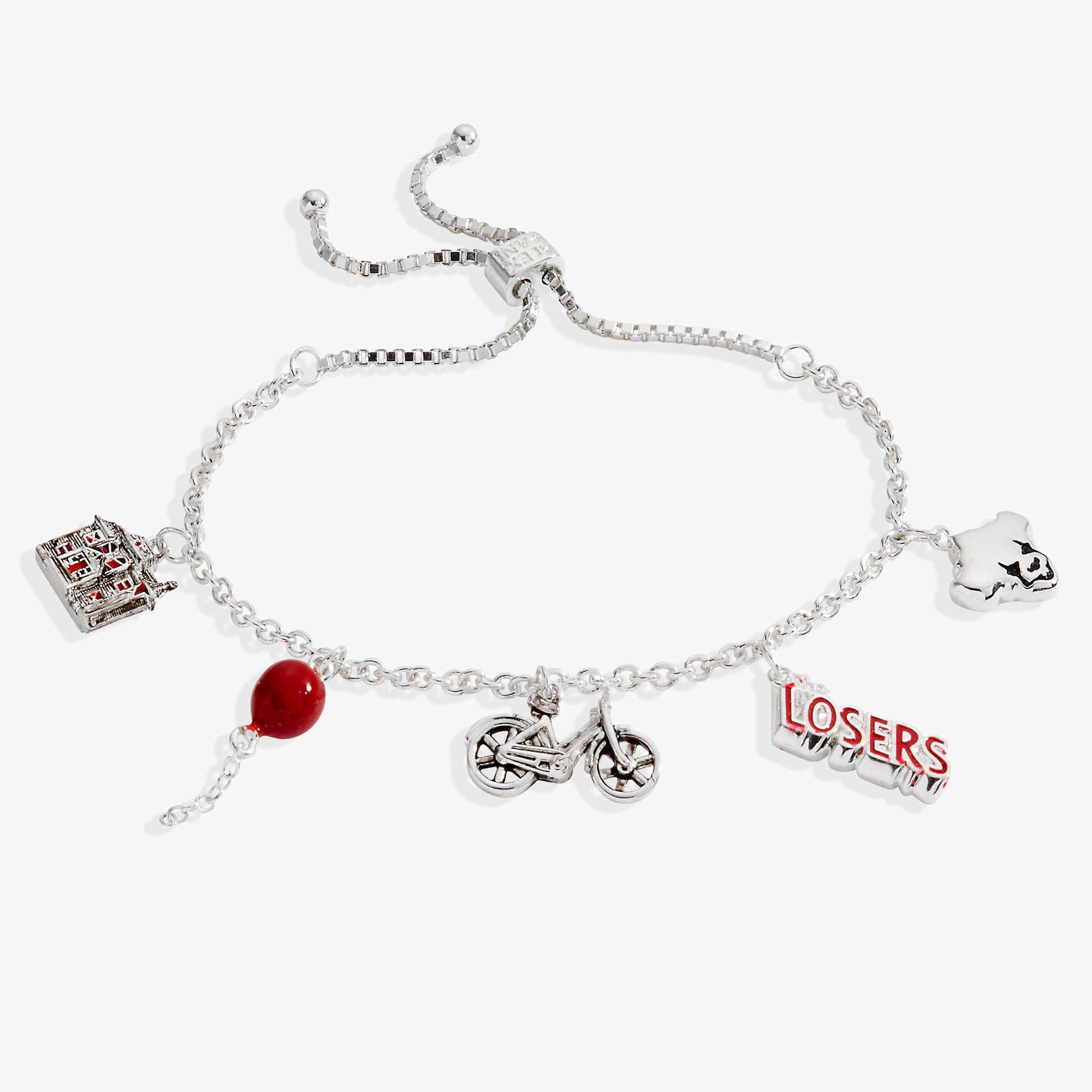 Welcome to Derry™ Charm Bolo Bracelet Silver | Alex and Ani