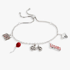 Welcome to Derry™ Charm Bolo Bracelet Silver | Alex and Ani