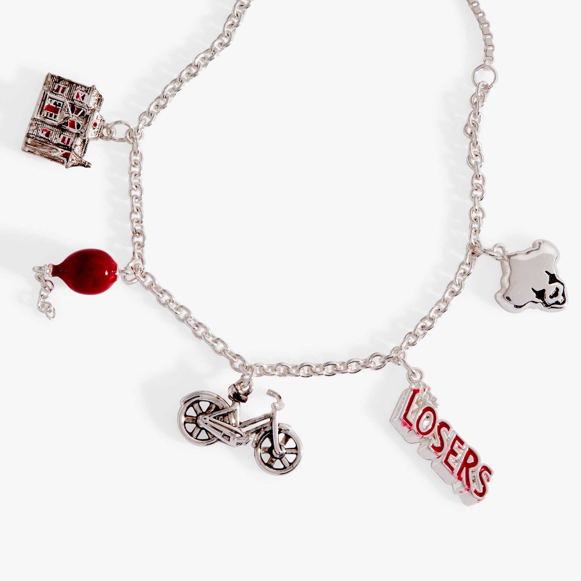 Welcome to Derry™ Charm Bolo Bracelet Silver | Alex and Ani