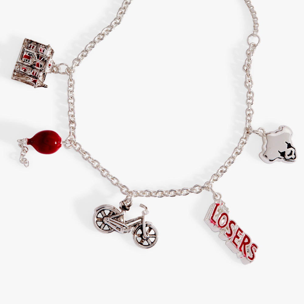 Welcome to Derry™ Charm Bolo Bracelet Silver | Alex and Ani