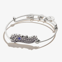Willy Wonka 'Snozzberries' Inline Charm Bangle - Alex and Ani Rafaelian Silver | Alex and Ani