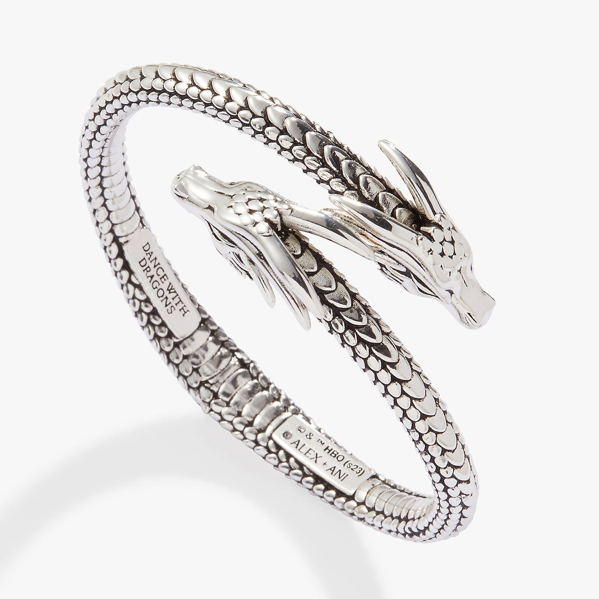 HOUSE OF THE DRAGON™ Cuff Bracelet Antiqued Silver | Alex and Ani