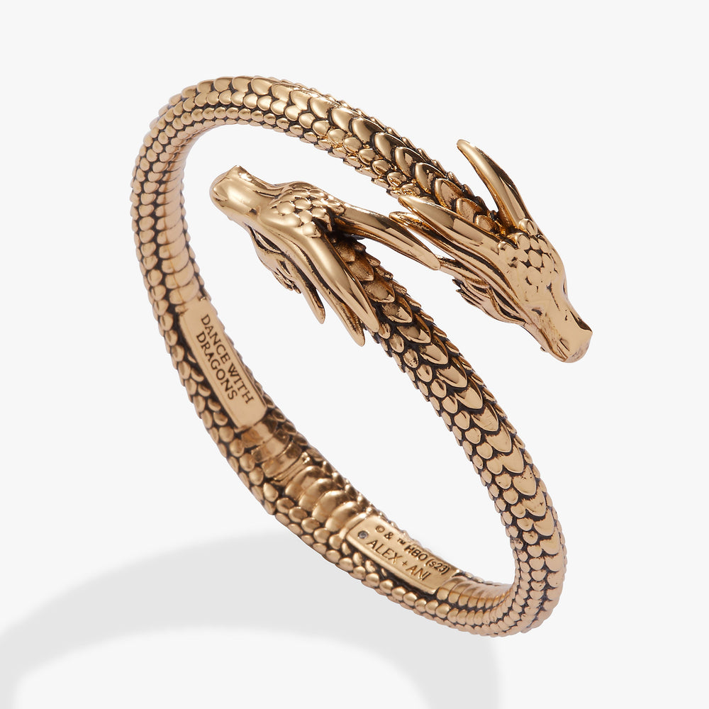 HOUSE OF THE DRAGON™ Cuff Bracelet Antiqued Silver | Alex and Ani