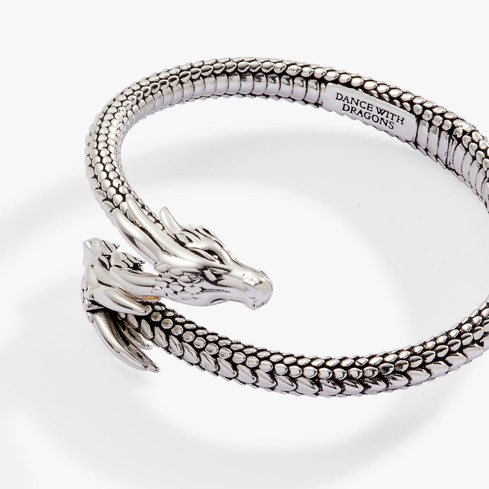 HOUSE OF THE DRAGON™ Cuff Bracelet Antiqued Silver | Alex and Ani