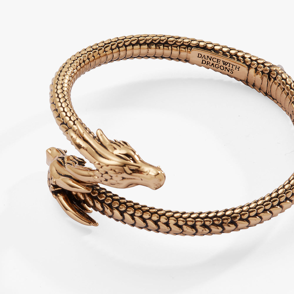 HOUSE OF THE DRAGON™ Cuff Bracelet Antiqued Silver | Alex and Ani