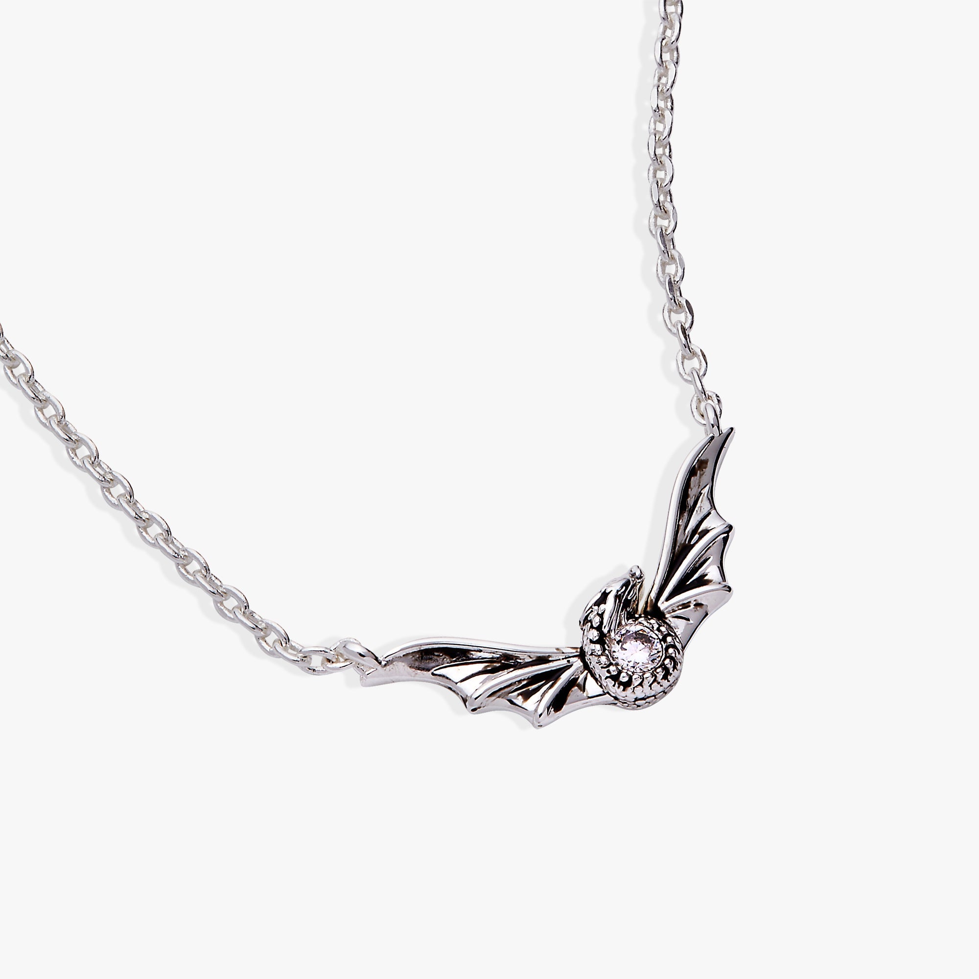 HOUSE OF THE DRAGON™ Syrax Necklace Antique Silver | Alex and Ani