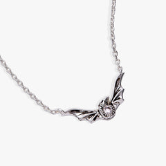 HOUSE OF THE DRAGON™ Syrax Necklace Antique Silver | Alex and Ani