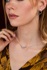HOUSE OF THE DRAGON™ Syrax Necklace Antique Silver | Alex and Ani