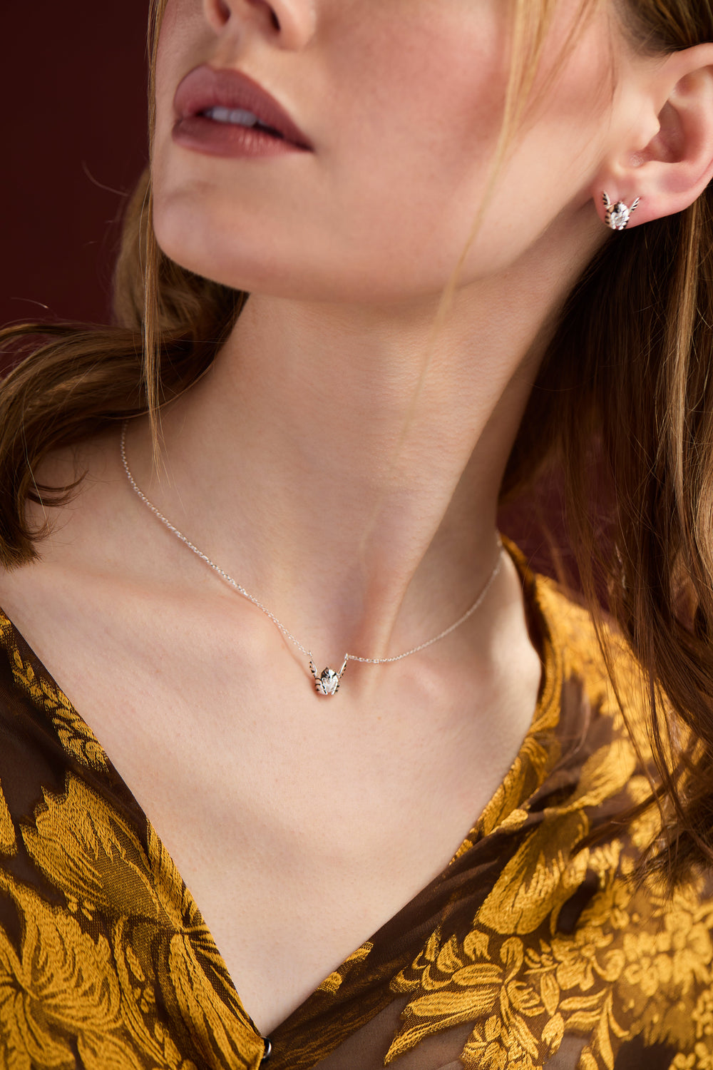 House of the Dragon™ Daemon Targaryen Helmet Necklace Antique Silver | Alex and Ani