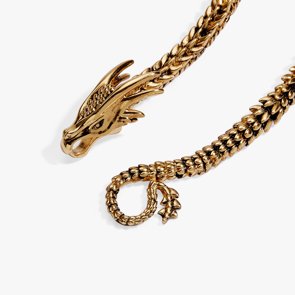 HOUSE OF THE DRAGON™ Syrax Linear Bracelet Gold | Alex and Ani