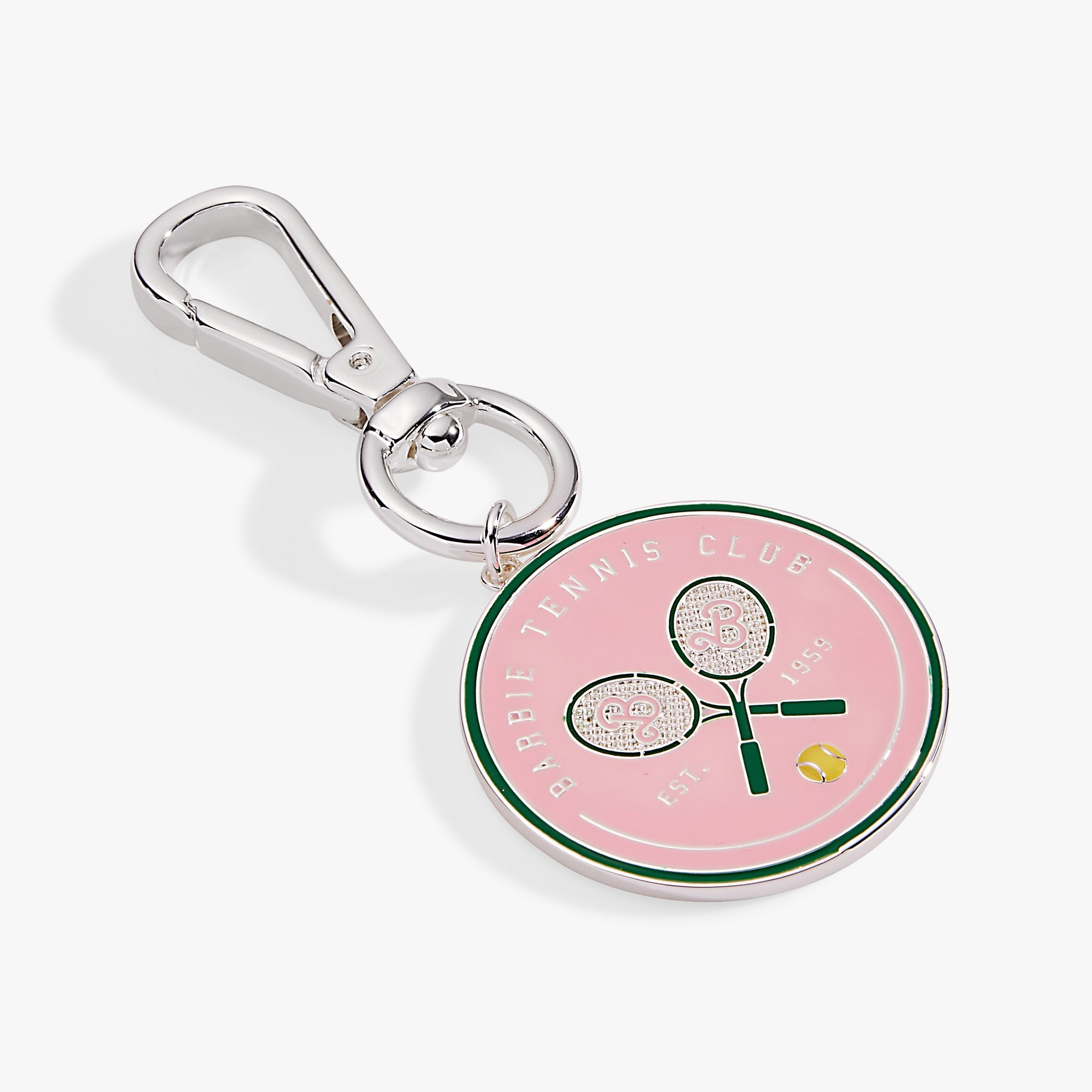 Barbie™ Tennis Bag Charm Silver | Alex and Ani