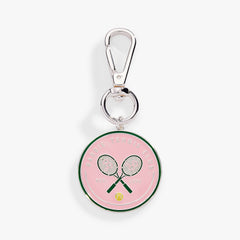 Barbie™ Tennis Bag Charm Silver | Alex and Ani