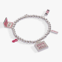 Barbie™ Girlboss Stretch Bracelet Silver | Alex and Ani