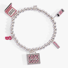 Barbie™ Girlboss Stretch Bracelet Silver | Alex and Ani