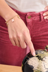 Barbie™ Travel Bolo Bracelet Gold | Alex and Ani