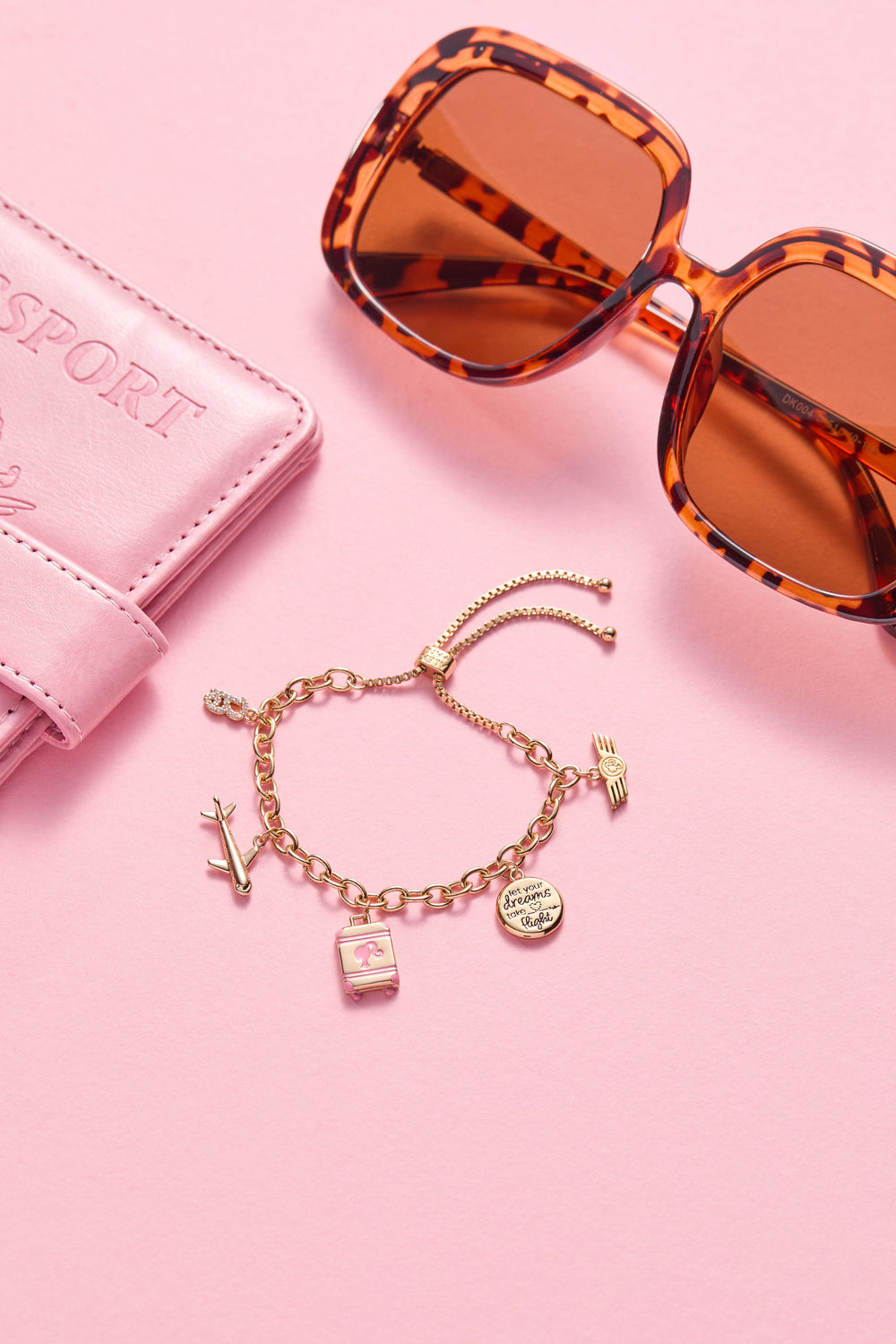 Barbie™ Travel Bolo Bracelet Gold | Alex and Ani