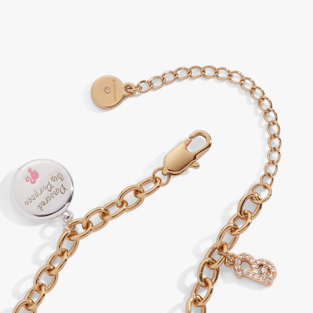 Barbie™ Legal Charm Bracelet Two Tone | Alex and Ani