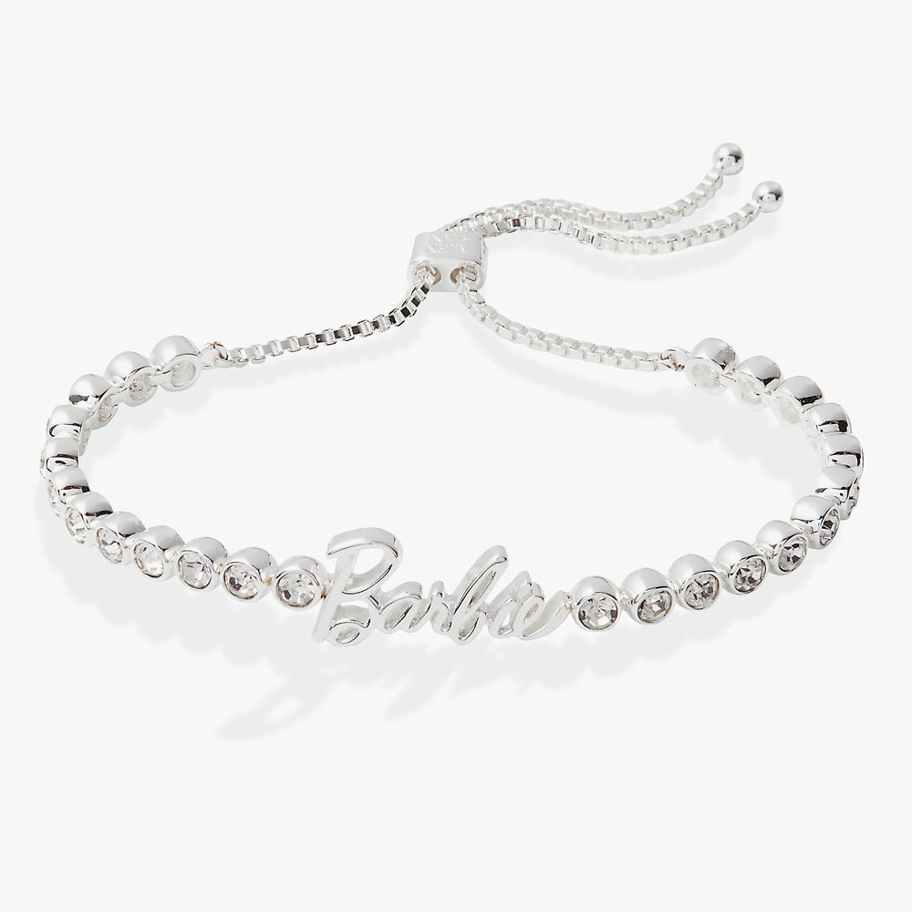 Barbie™ Tennis Bolo Bracelet Silver | Alex and Ani