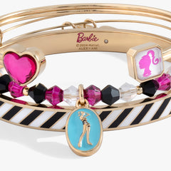 Retro Barbie Bracelet Set of 3 Gold | Alex and Ani
