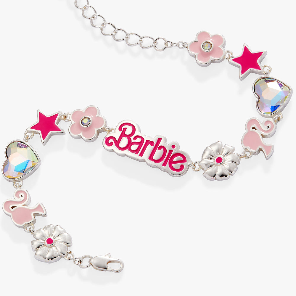 Barbie™ Charm Bracelet Silver | Alex and Ani