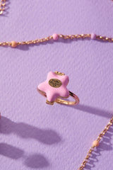 Polly Pocket™ Locket Ring Gold | Alex and Ani