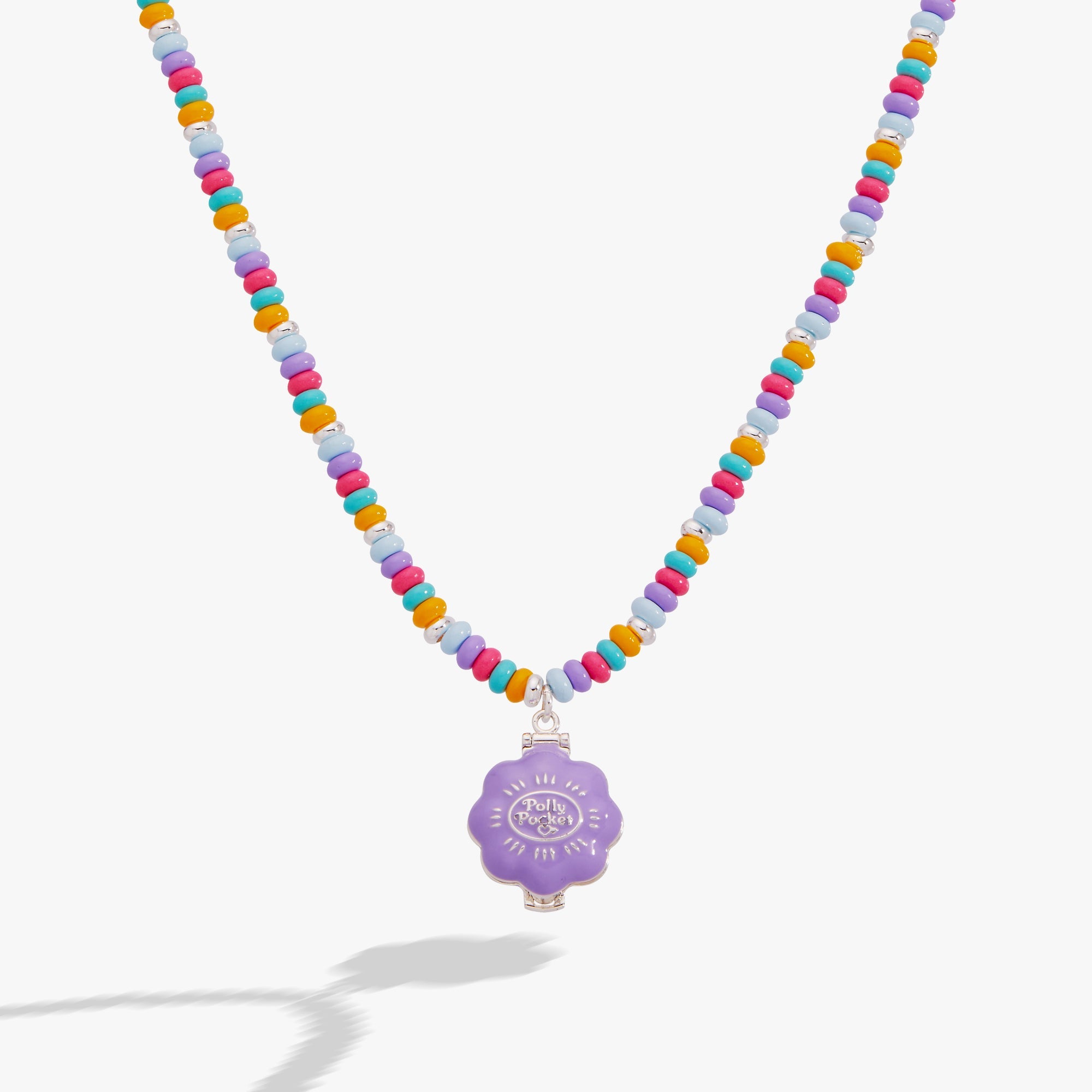 Polly Pocket™ Limited Edition Pool Party Locket Silver | Alex and Ani