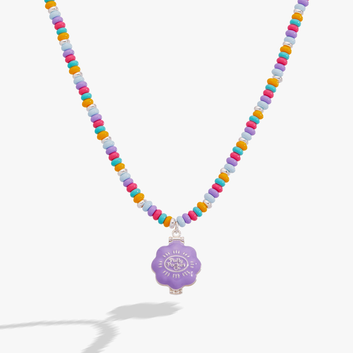 Polly Pocket™ Limited Edition Pool Party Locket Silver | Alex and Ani
