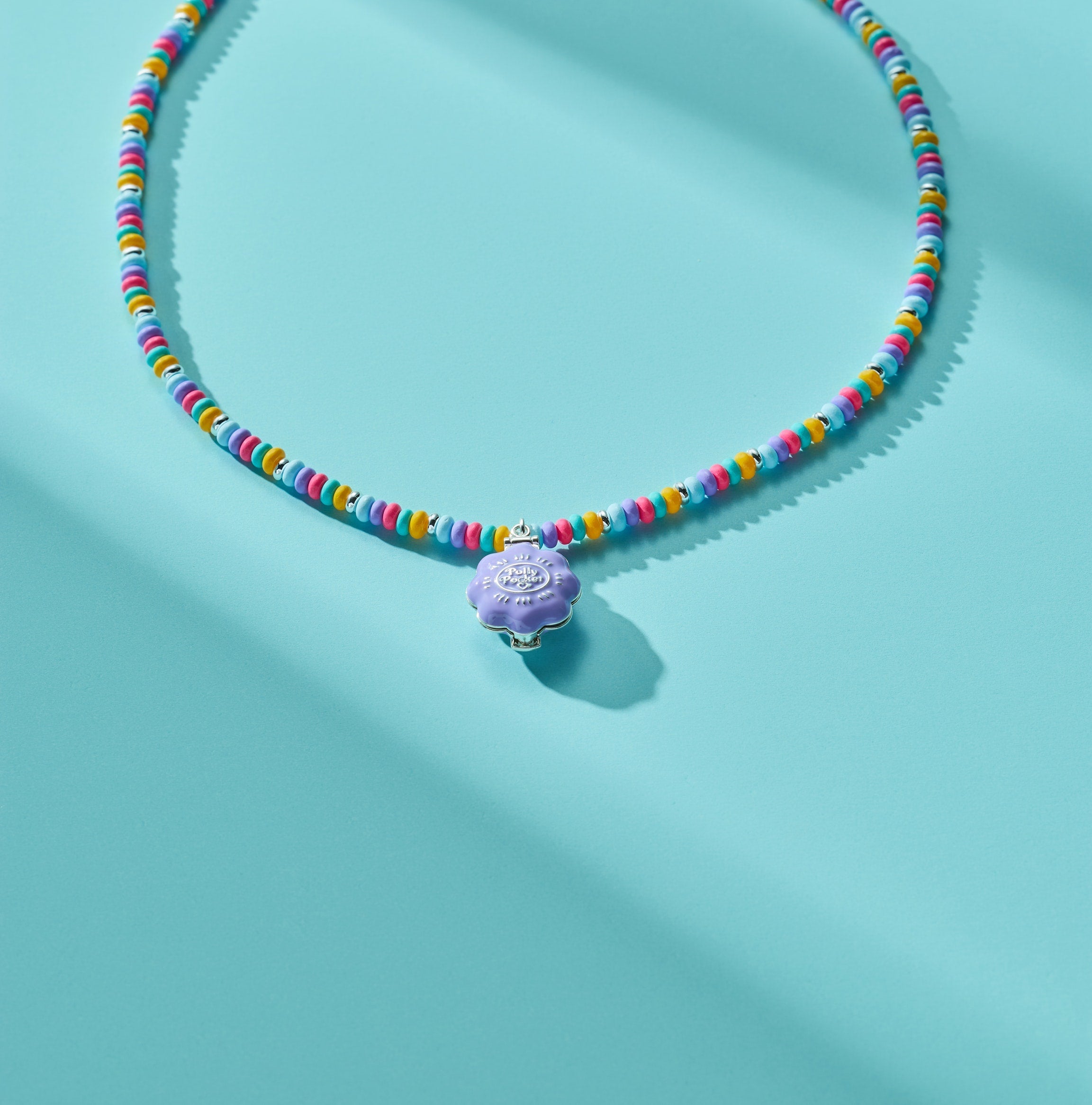 Polly Pocket™ Limited Edition Pool Party Locket Silver | Alex and Ani