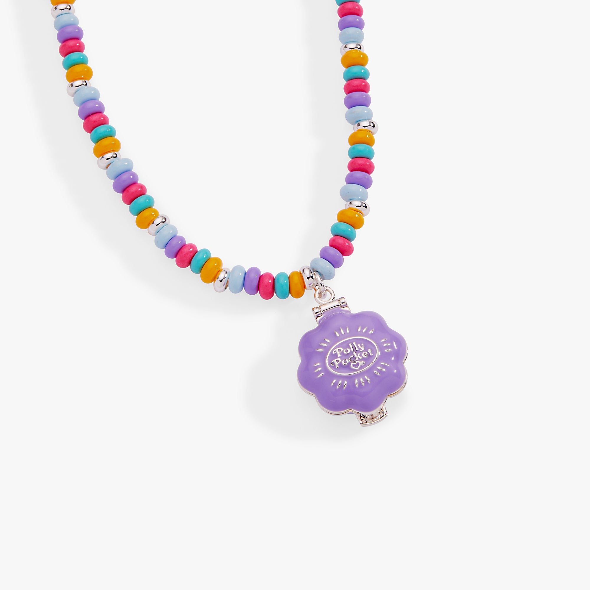 Polly Pocket™ Limited Edition Pool Party Locket Silver | Alex and Ani