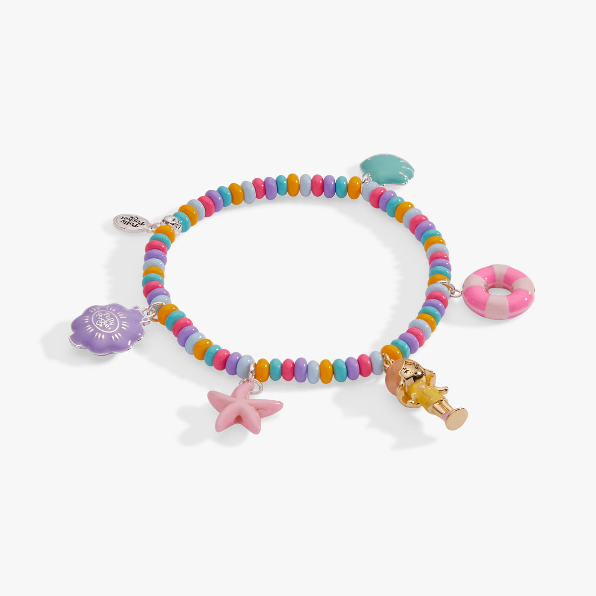Polly Pocket™ Limited Edition Pool Party Stretch Bracelet Two Tone | Alex and Ani