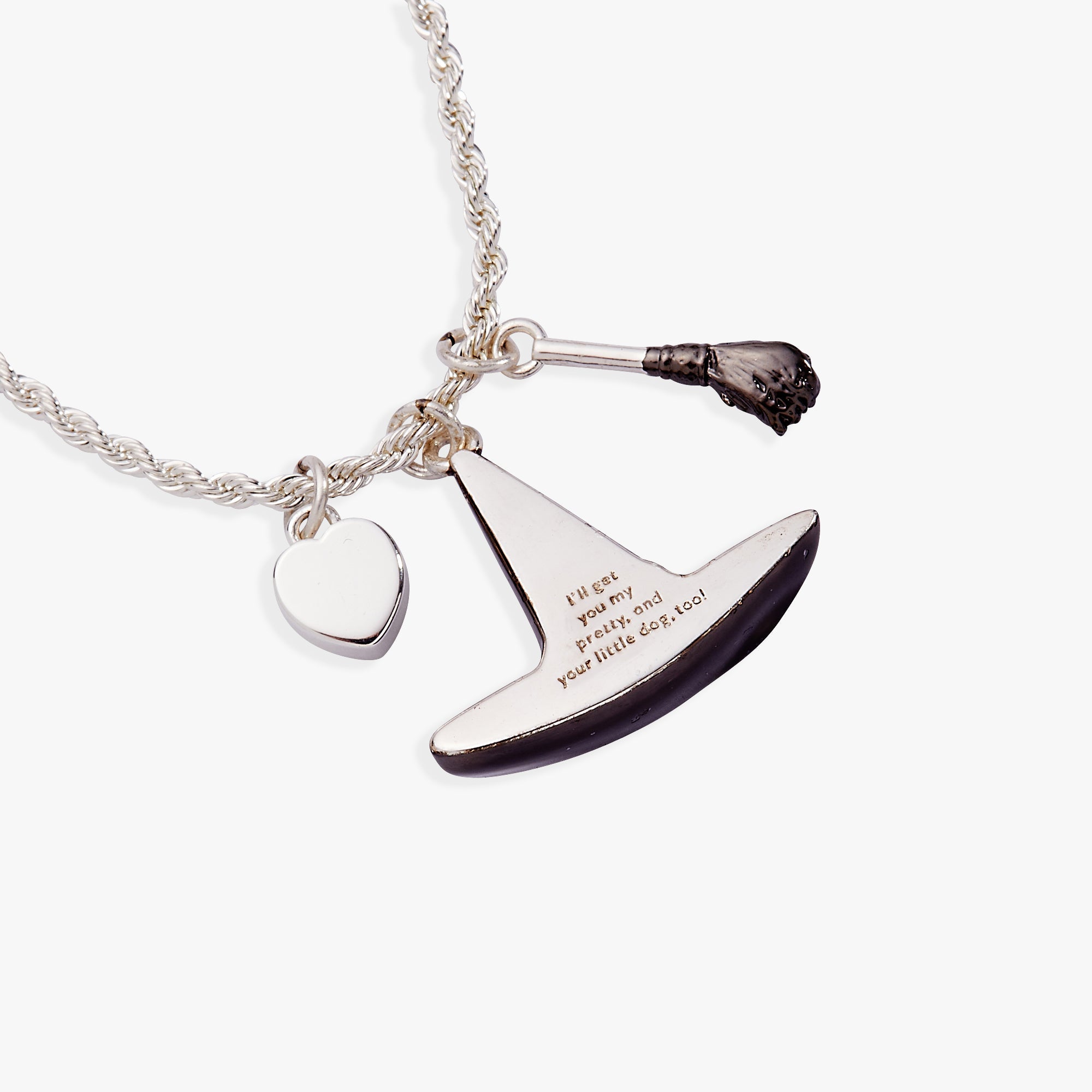 The Wizard of Oz™ Wicked Witch Charm Pendant Silver | Alex and Ani