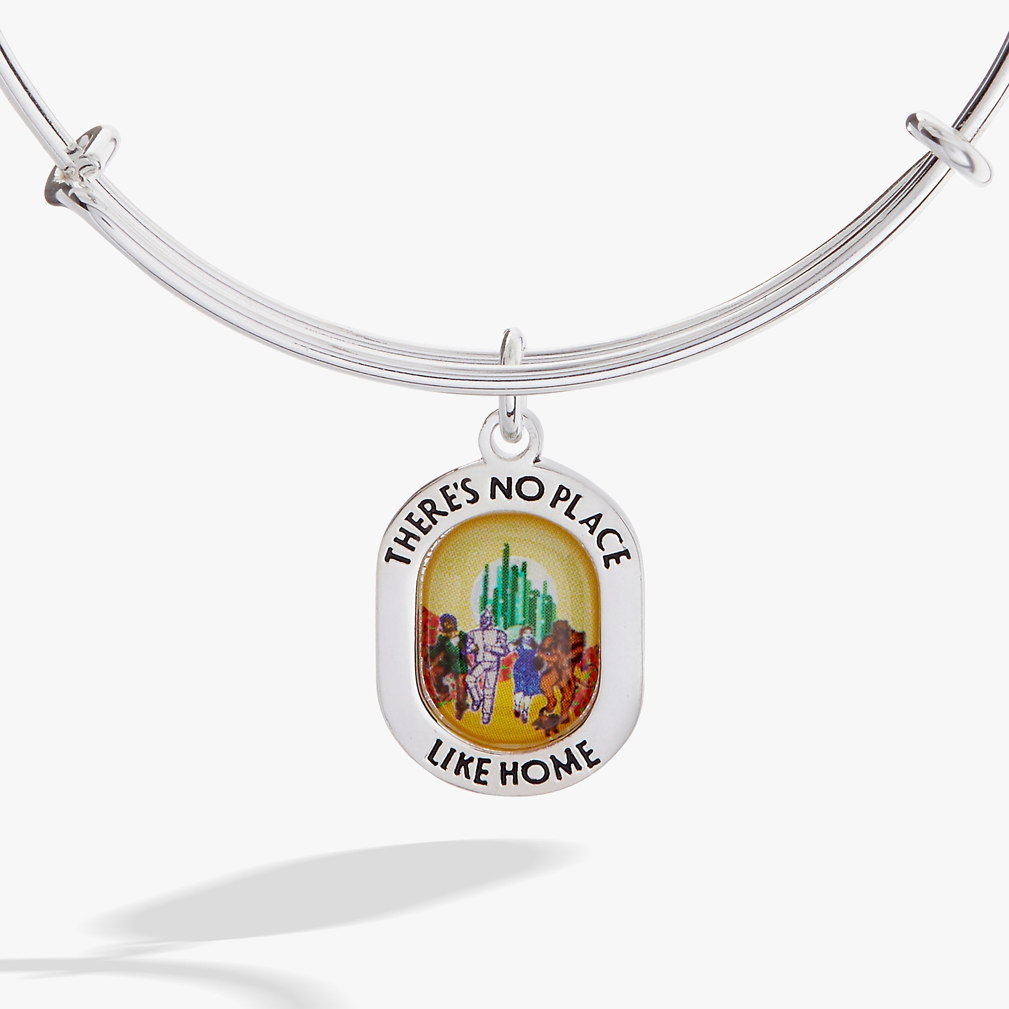 The Wizard of Oz™ No Place Like Home Bangle Silver | Alex and Ani