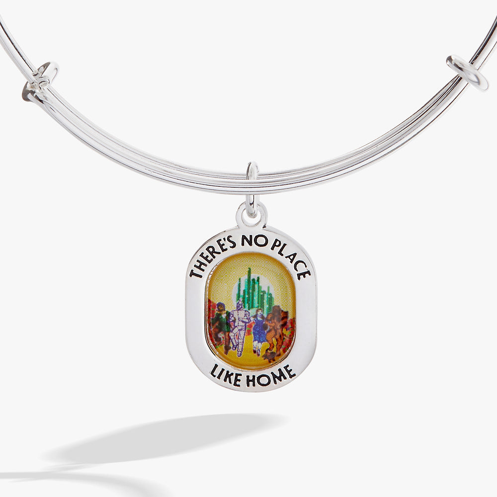 The Wizard of Oz™ No Place Like Home Bangle Silver | Alex and Ani