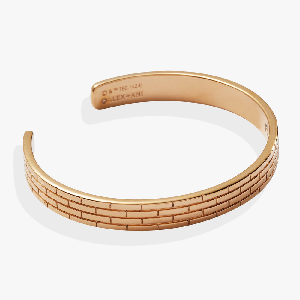 The Wizard of Oz™ Yellow Brick Road Cuff Bracelet Gold | Alex and Ani
