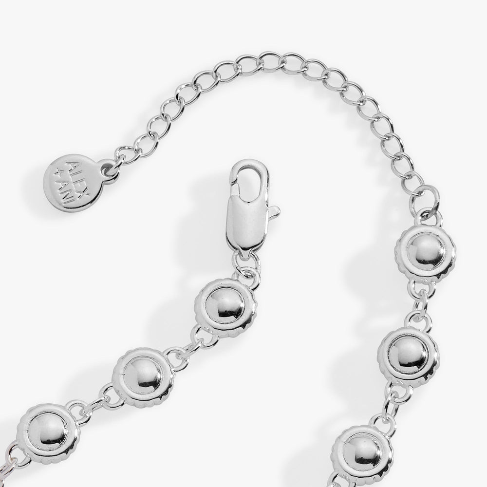The Wizard of Oz™ Tin Man Linear Bracelet Silver | Alex and Ani